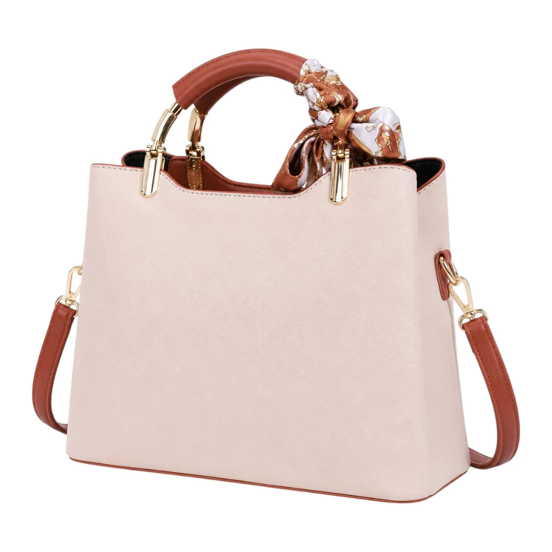 Bagiva Pink Charm Scarf Tote Bag