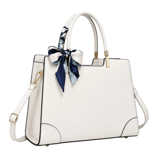 Bagiva White Grace Executive Handbag